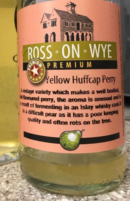 Yellow Huffcap Perry 7.0%, Ross On Wye Cider & Perry, England