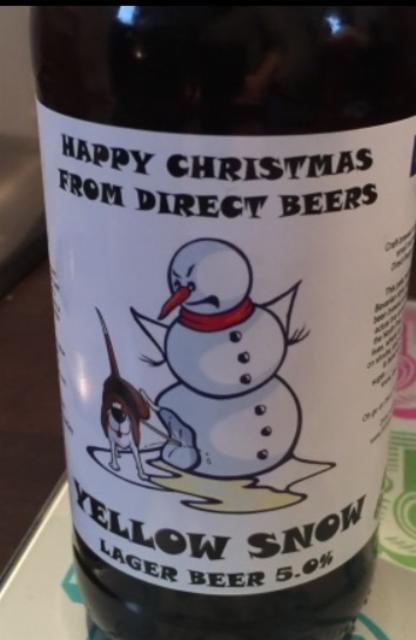 Yellow Snow 5.0%, Direct Beers, England