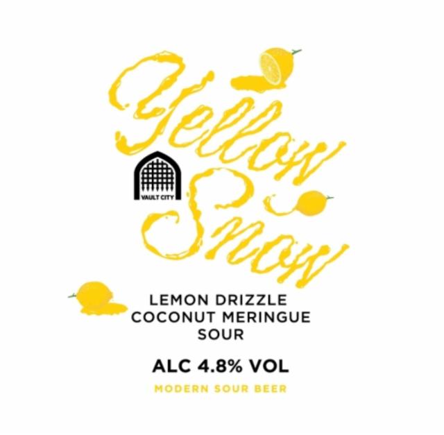 Yellow Snow 4.8%, Vault City Brewing, Scotland
