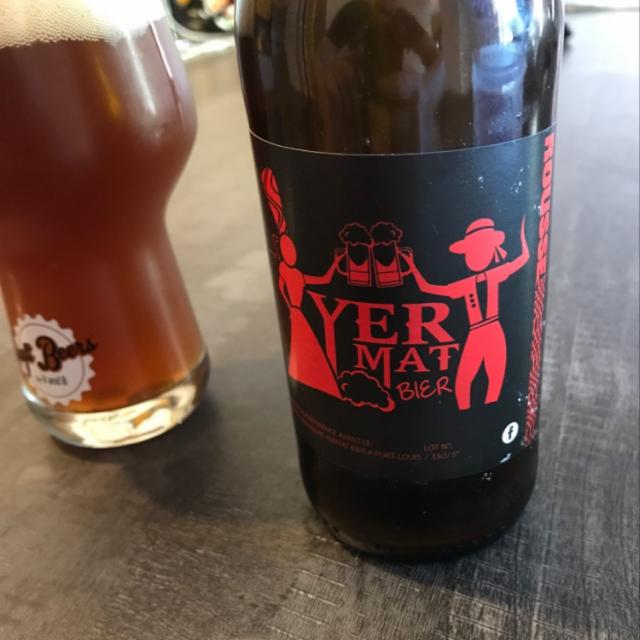Yermat Bier Ambrée 6.0%, Brasserie Yermat Bier, France