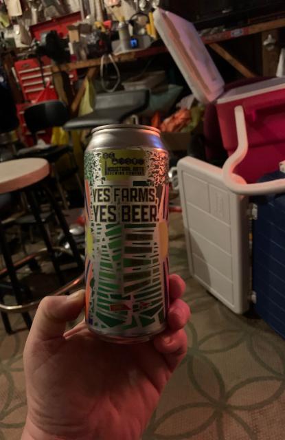 Yes Farms, Yes Beer 6.0%, Industrial Arts Brewing Company, United States