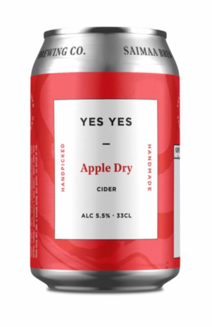 YES YES: Apple Dry 5.5%, Saimaa Brewing Company, Finland