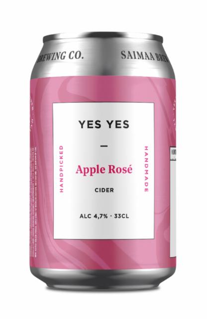 YES YES: Apple Rosé 4.7%, Saimaa Brewing Company, Finland