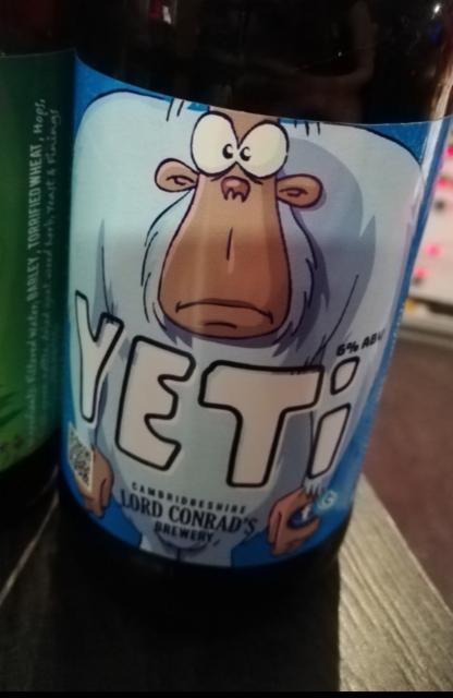 Yeti 5.0%, Lord Conrad's Brewery, England