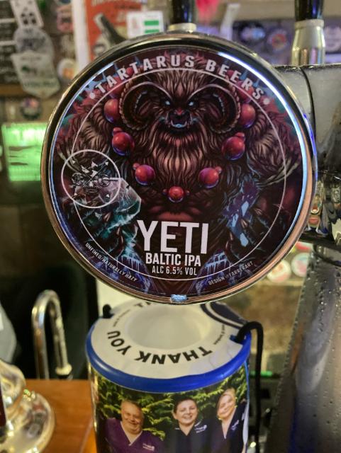 Yeti 6.5%, Tartarus Beers, England