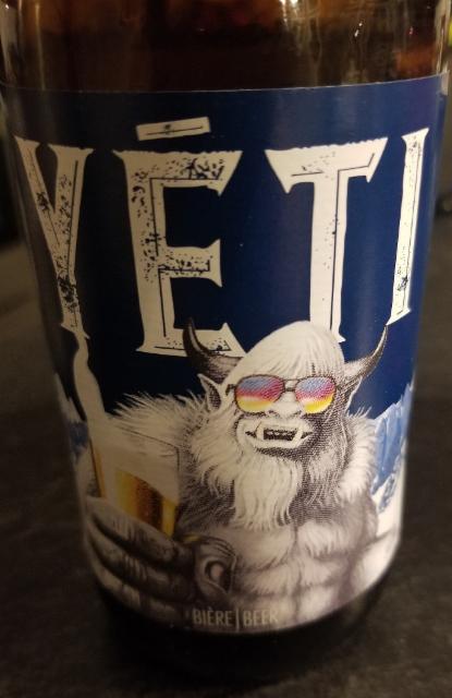 Yéti Abominable Lager 5.2%, Brasseurs RJ, Canada