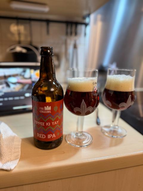 Yippee Ki Yay, Five Kingdoms Brewery