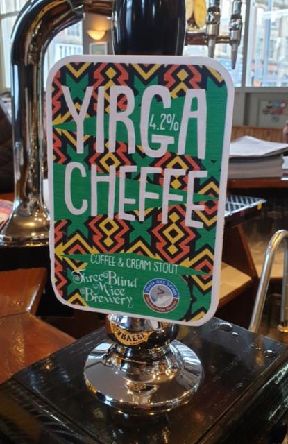 Yirga Cheffe 4.2%, Three Blind Mice Brewery, England