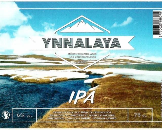 Ynnalaya IPA 6.0%, Ynnalaya [Closed], France
