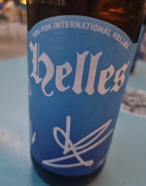 Yok-Yok Helles 4.9%, Privatbrauerei Streck-Bräu, Germany