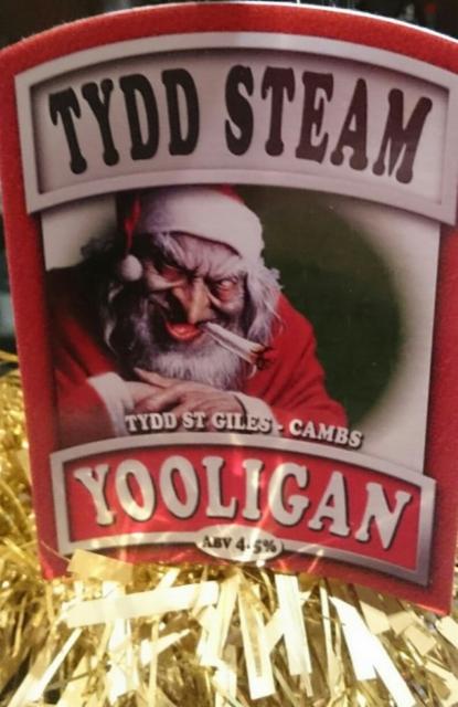 Yooligan 4.5%, Tydd Steam Brewery, England