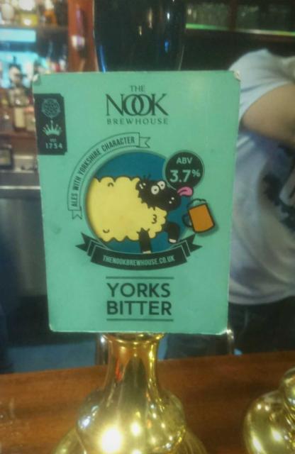 Yorks Bitter 3.7%, The Nook Brewhouse, England