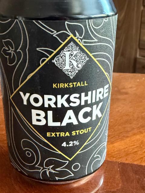 Yorkshire Black 4.2%, Kirkstall Brewery, England