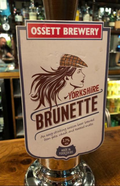Yorkshire Brunette 3.7%, Ossett Brewery, England