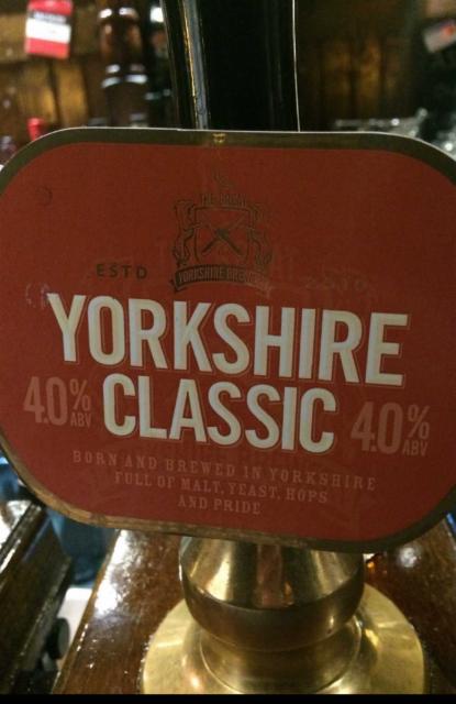 Yorkshire Classic 4.0%, The Great Yorkshire Brewery, England