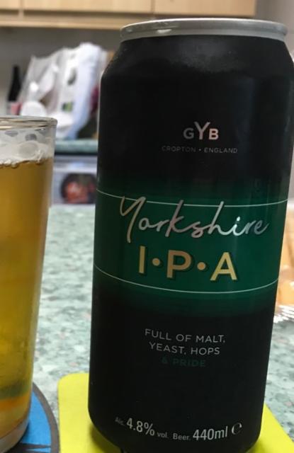 Yorkshire I.P.A 4.8%, The Great Yorkshire Brewery, England