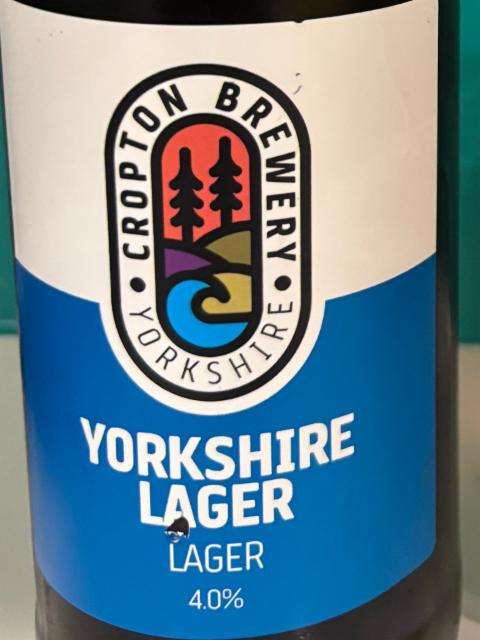 Yorkshire lager 4.0%, Cropton Brewery, England