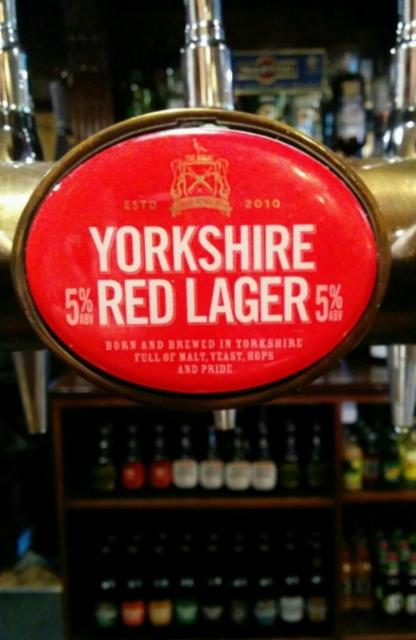 Yorkshire Red Lager 5.0%, The Great Yorkshire Brewery, England