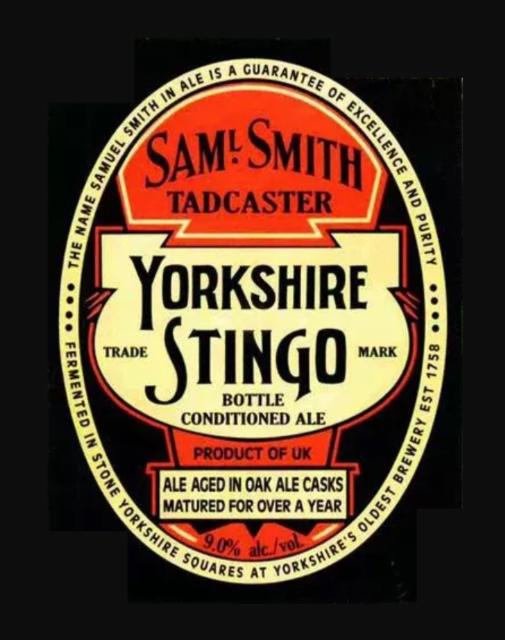 Yorkshire Stingo, Samuel Smith Old Brewery
