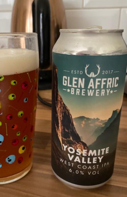 Yosemite Valley 6.0%, Glen Affric Brewery, England