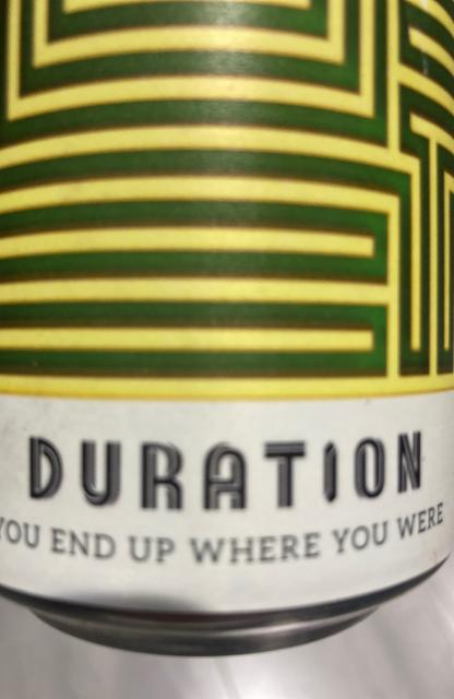You End Up Where You Were 3.0%, Duration Brewing, England