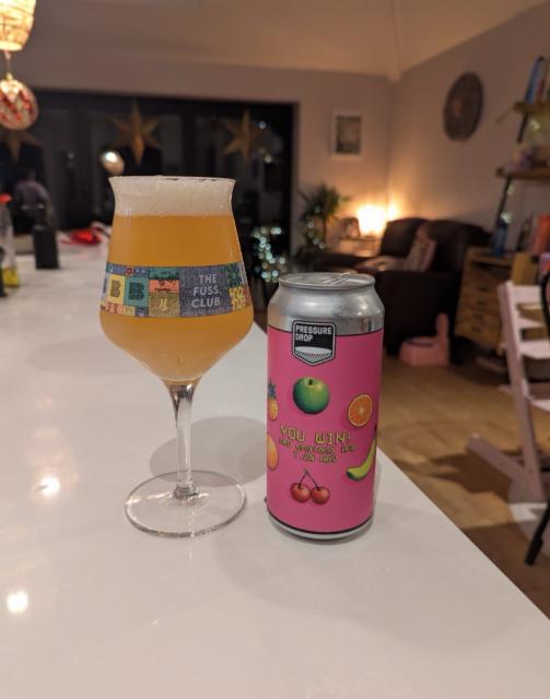 You win! 7.2%, Pressure Drop Brewing (UK), England