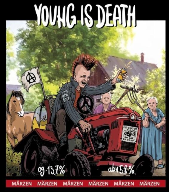 Young Is Death 5.8%, Paranoia brewery, Russia