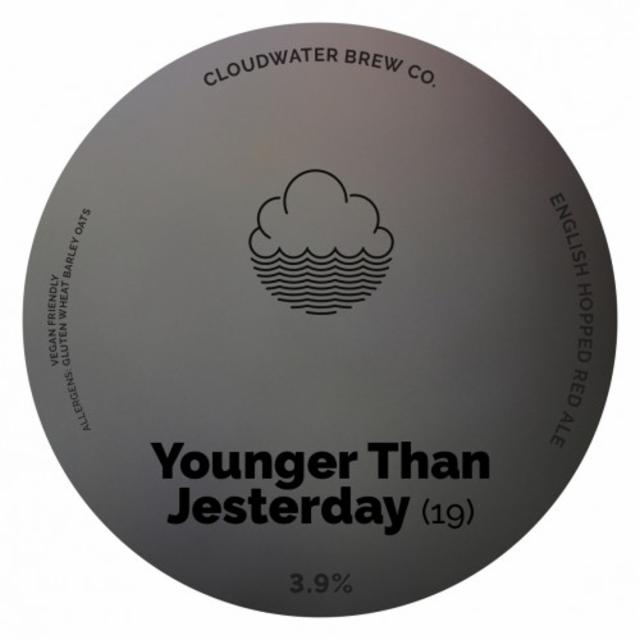 Younger Than Jesterday 4.0%, Cloudwater Brew Co., England