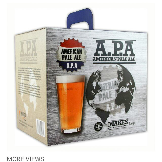 Young's American Pale Ale (Homebrew) 5.6%, Homebrew, United Kingdom