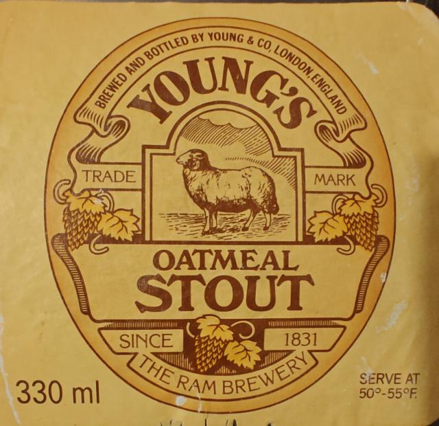 Young's Oatmeal Stout, Young's & Co's Brewery Plc