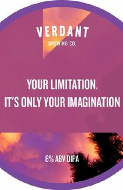 Your Limitation. It's Only Your Imagination 8.0%, Verdant Brewing Co., England