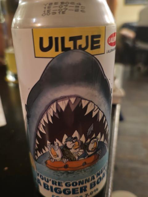 Your'e gonna need a bigger boat 7.0%, Uiltje Brewing Co, Netherlands