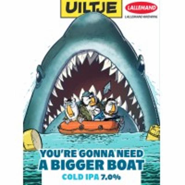 Your'e Gonna Need A Bigger Boat 7.0%, Uiltje Brewing Co, Netherlands