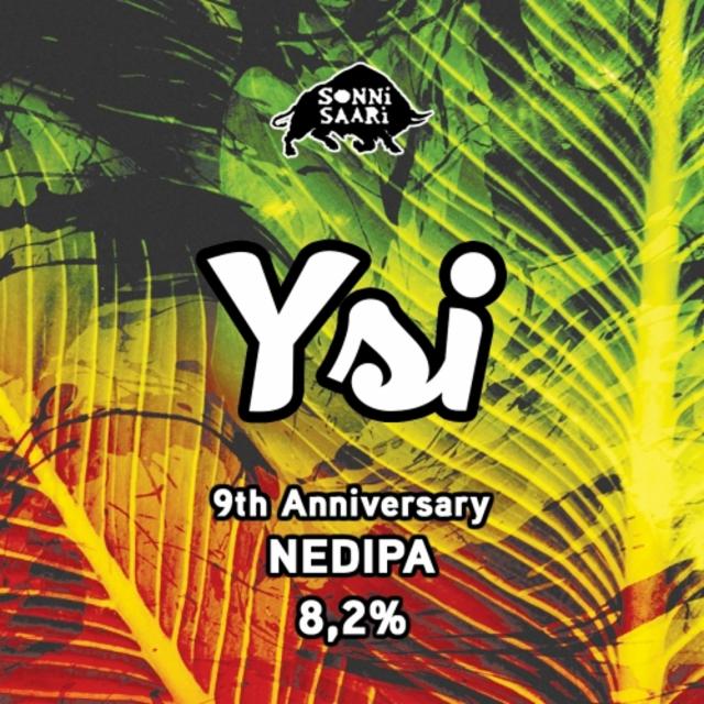 Ysi NEDIPA 8.2%, Sonnisaari Panimo, Finland