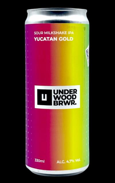 Yucatan Gold 4.7%, Underwood Brewery, Ukraine
