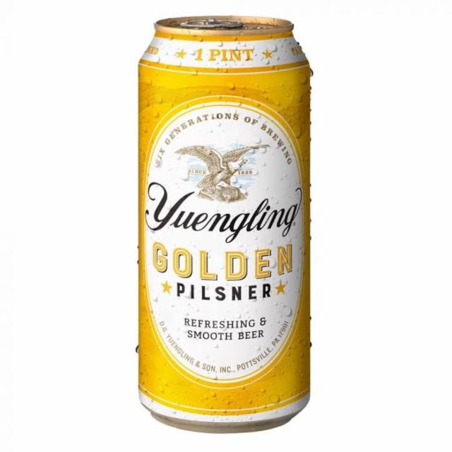 Yuengling Golden Pilsner 4.8%, Yuengling Brewery, United States