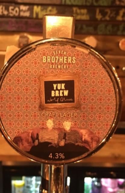 Yuk Brew 4.3%, Seven Bro7hers Brewing Co., England