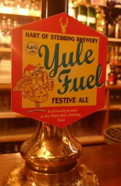 Yule Fuel 4.6%, Hart Of Stebbing Brewery, England
