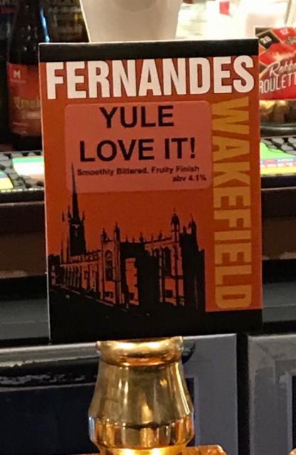 Yule Love It 4.1%, Fernandes Brewery Tap, England