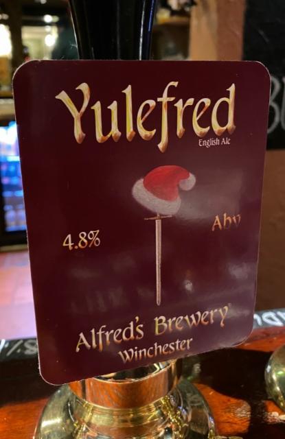 Yulefred 4.8%, Alfred's Brewery, England