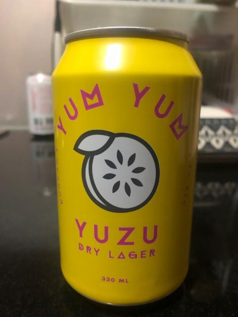 Yum yum yuzu dry lager, Duncans Brewing Company