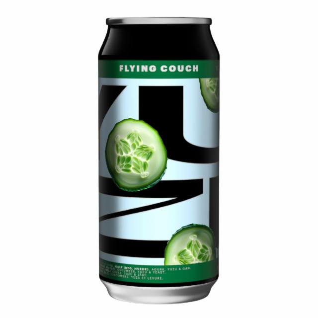 Yuzu cucumber gose 4.0%, Flying Couch Brewing, Denmark