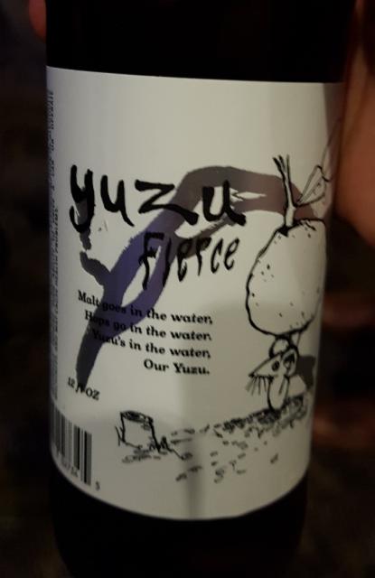 Yuzu Fierce 3.8%, Off Color Brewing, United States