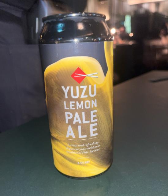 Yuzu lemon pale ale 4.5%, Harbour Brewing Co, United States