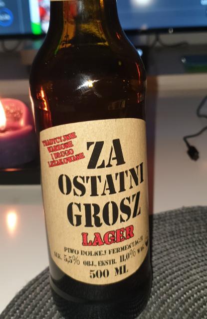 Za Ostatni Grosz, Browar Tenczynek
