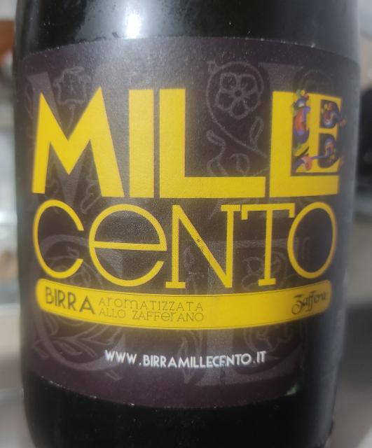 zaffera 7.5%, Millecento, Italy