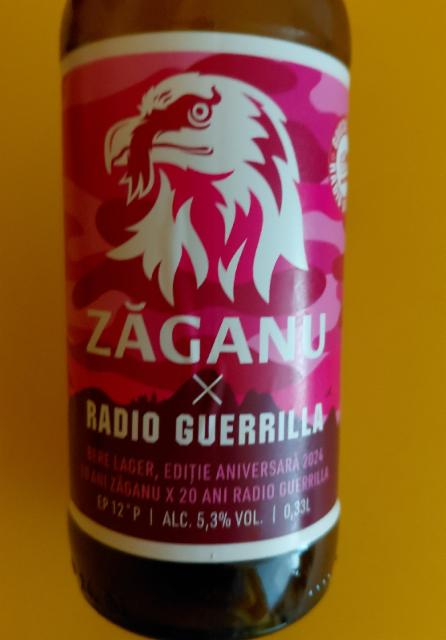 Zaganu X Radio Guerilla lager, Zăganu Brewery