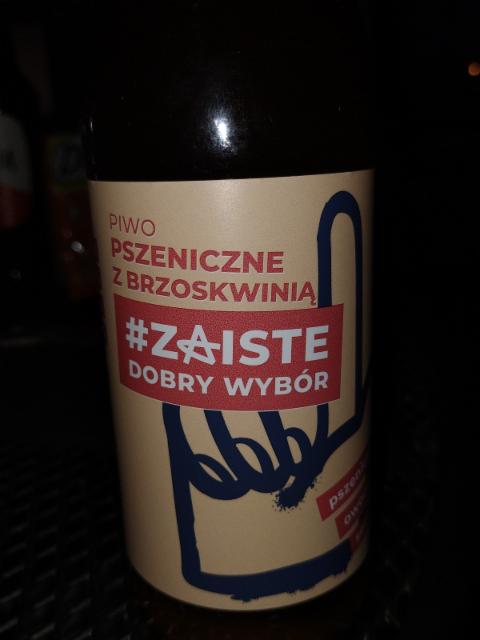 #Zaiste Dobry Wybór Pszeniczne z Brzoskwinią, Browar Tarnobrzeg