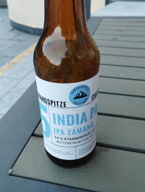 Zamangspitze IPA Zamang, Zamangspitze Craft Bier