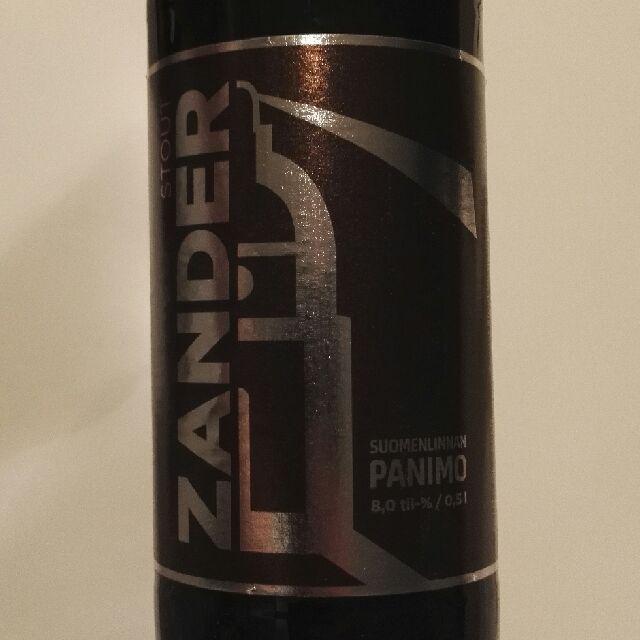 Zander Stout 8.0 %, Suomenlinnan Panimo, Finland